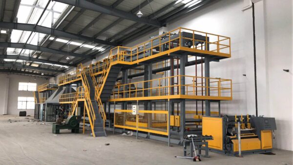 5 million/year Modified bitumen waterproof membrane production line