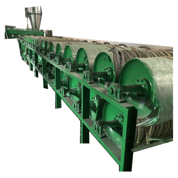 Compound base mat production line