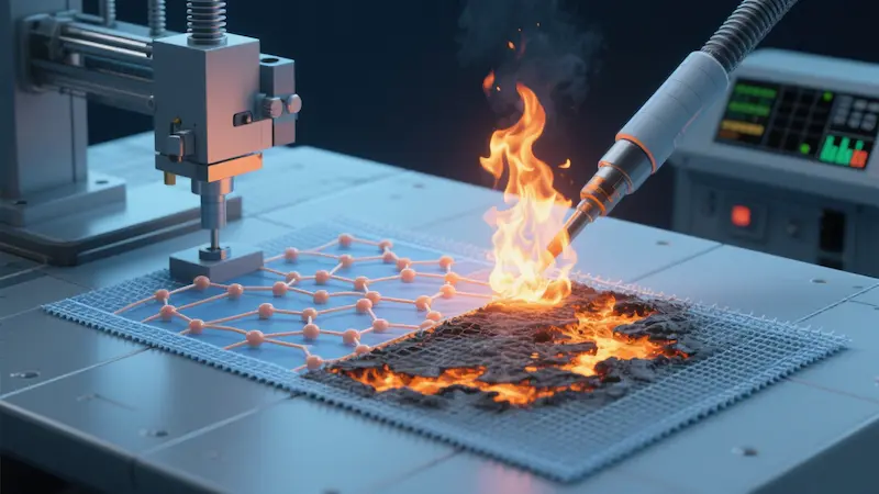 Flame Retardant Properties of Polyester Mat in Waterproofing Engineering