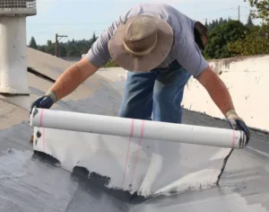 How does fiberglass reinforcement improve waterproof membranes