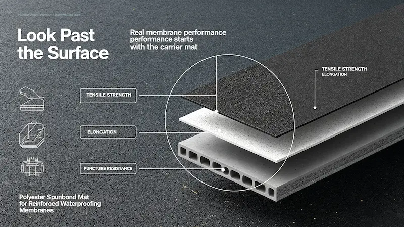 Polyester Mat Specifications for Waterproofing Membranes (2)