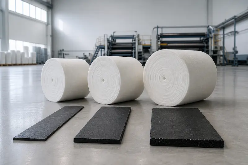 polyester mat weight
